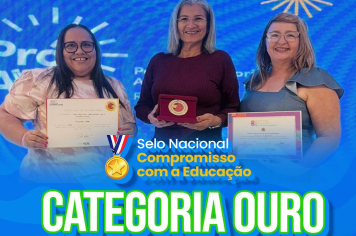 SELO NACIONAL | Viçosa é destaque na educação com Prêmio Nacional de Alfabetização.