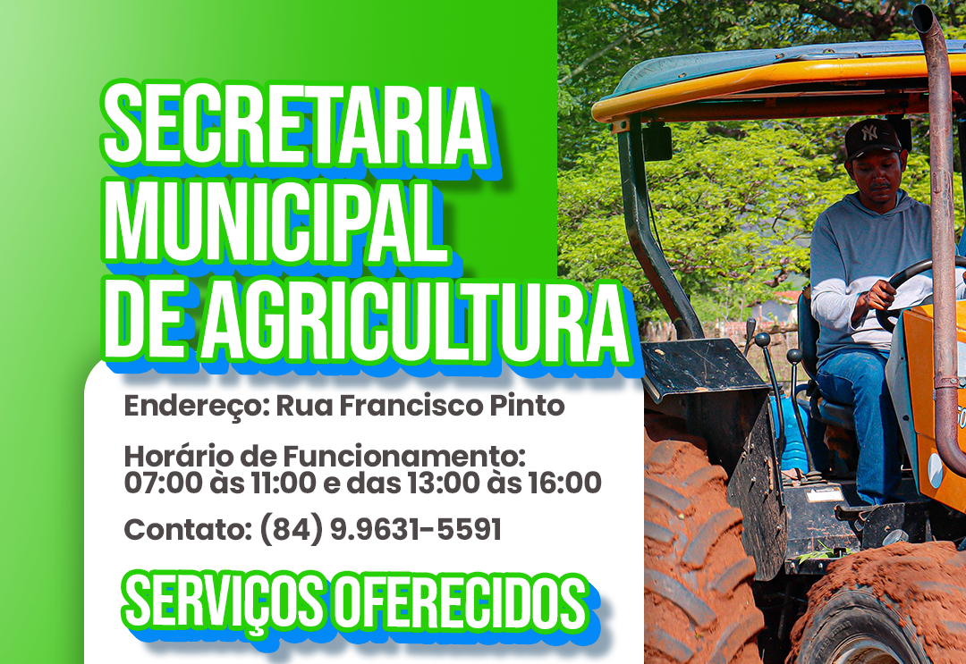 +Serviços | Secretaria Municipal de Agricultura.