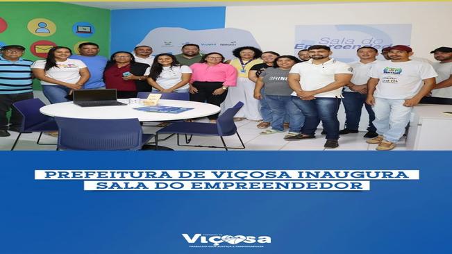 Inaugurada a Sala do Empreendedor em Viçosa